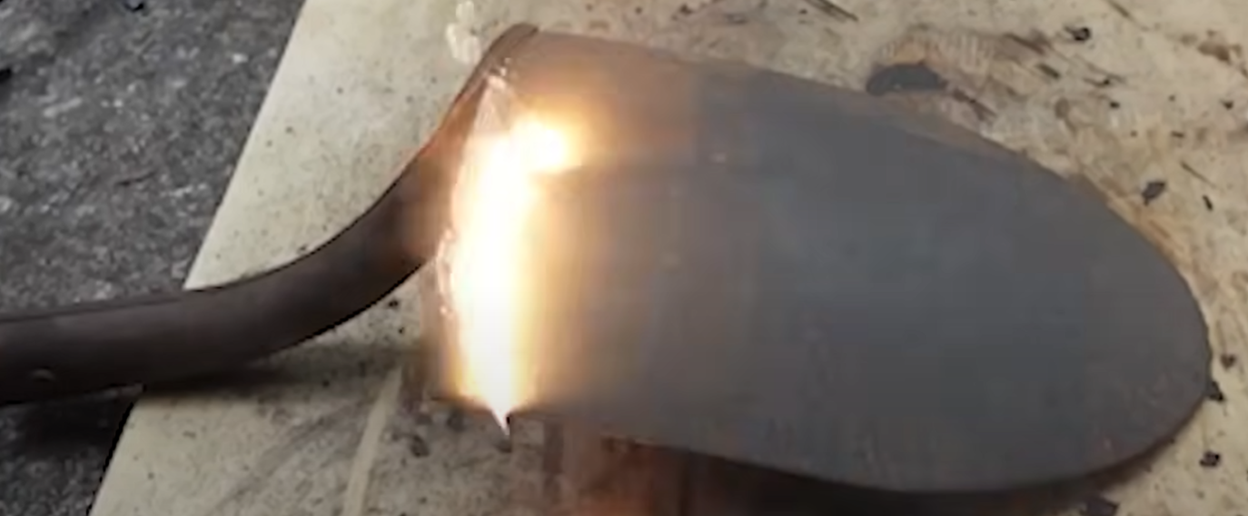 Before and after laser cleaning example 3